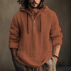 Men's Cotton-Linen Hoodie – Lightweight Everyday Layer