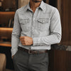 Relaxed Denim Overshirt – Vintage-Inspired Everyday Layer