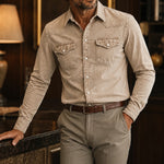 Relaxed Denim Overshirt – Vintage-Inspired Everyday Layer