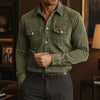 Relaxed Denim Overshirt – Vintage-Inspired Everyday Layer