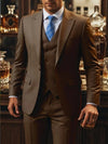 YND Men’s 3-Piece Slim Fit Formal Suit Set