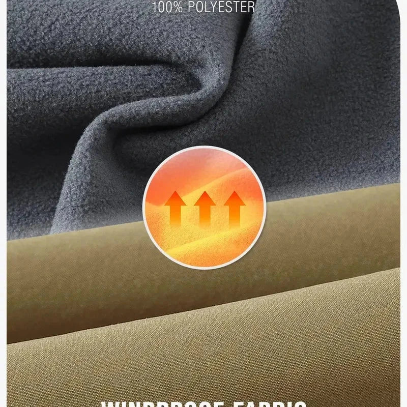 YSENTO Men's Snow Ski Pants Waterproof Fleece Lined