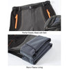 YSENTO Men's Snow Ski Pants Waterproof Fleece Lined