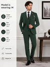 YND Men’s 3-Piece Slim Fit Formal Suit Set