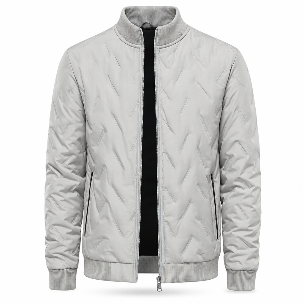 Men's Fleece-Lined Padded Winter Jacket
